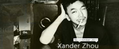 Xander Zhou 2012－13新系列发布会